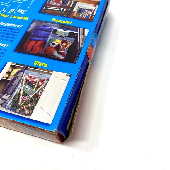 Ziploc Heavy Duty Big Bags XL 10 Gallons Zip Storage Organization 2 Bags Only - Picture 6 of 7